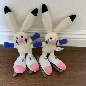Vintage 2002 Salt Lake City Winter Olympics Mascot Rabbit Powder Skater Mattel🐇